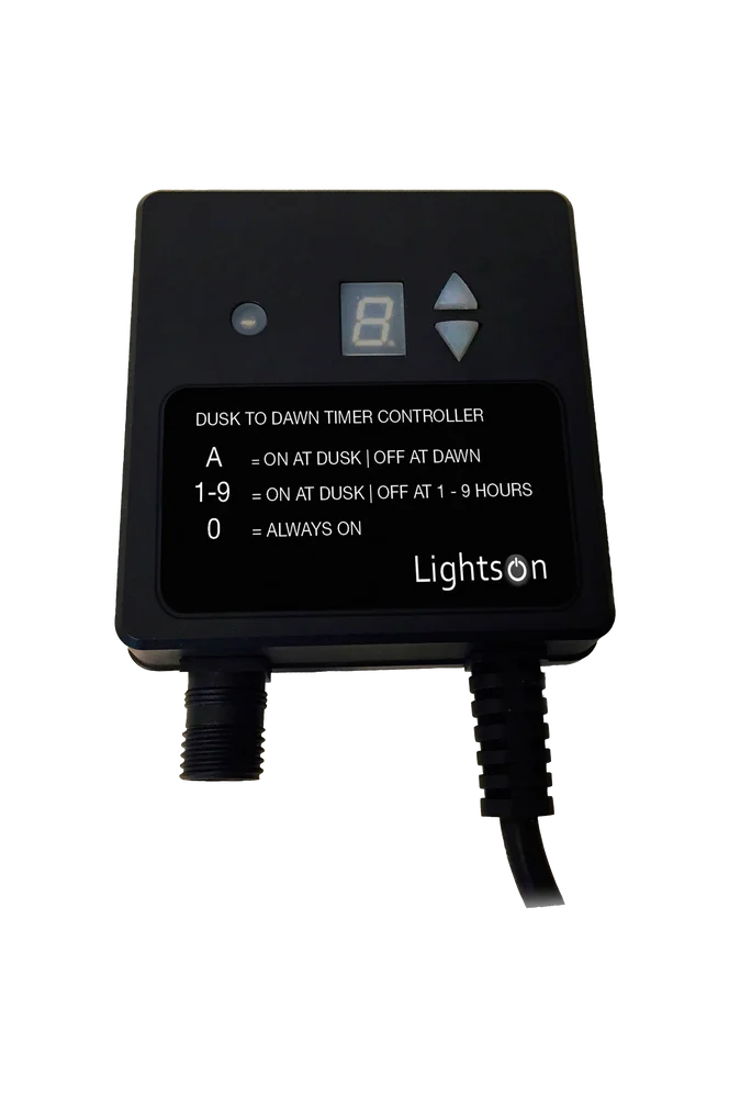 Lyssensor/timer maks 150W IP44 – Svart – Belysning | m v:1114484