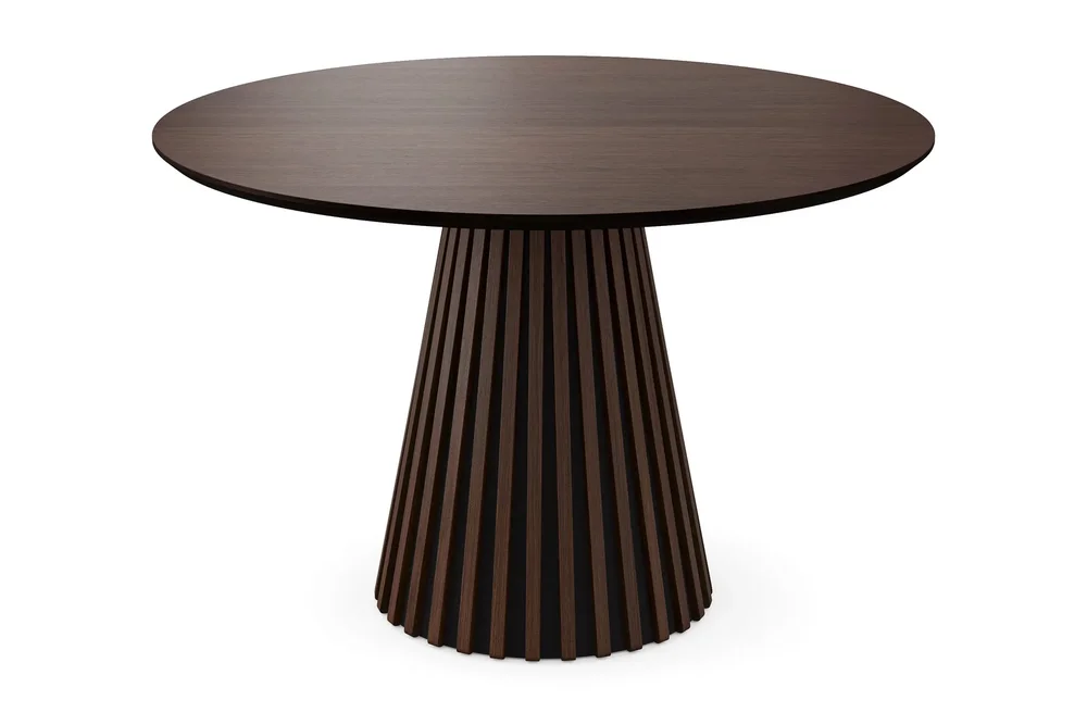 Peyra rundt spisebord 110 cm finér v:2484529