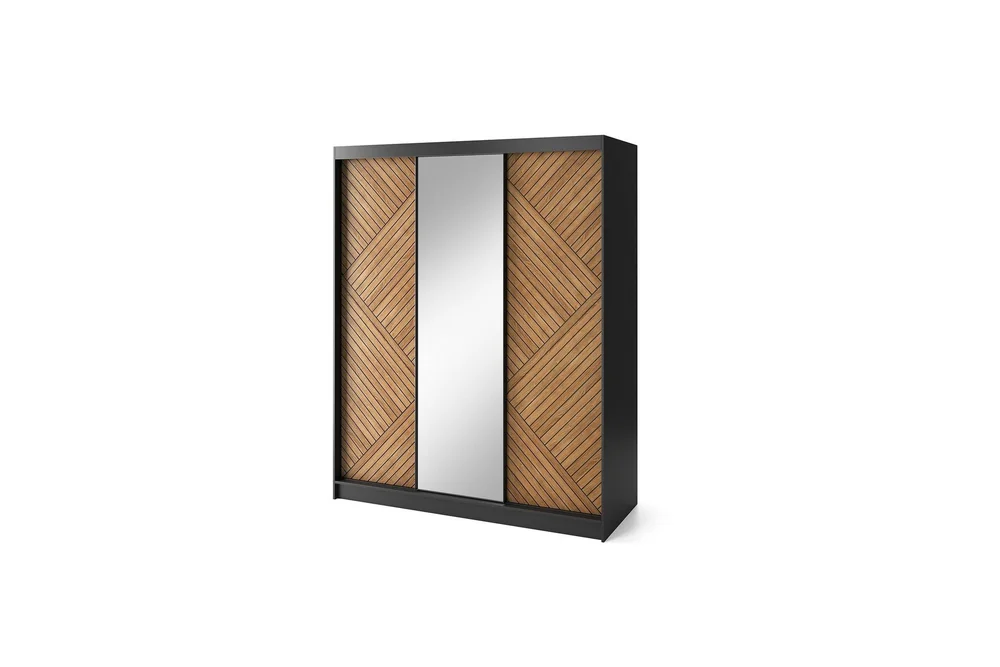 Marrphy Garderobe med Speil 120x220 cm v:8592397