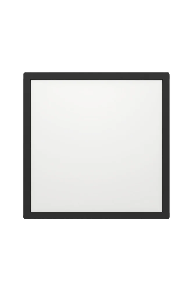 Taklampe Rovito 390x390x30 mm – Svart – Belysning | m v:5443442 Taklampe Rovito 390x390x30 mm – Svart – Belysning | m v:5443442