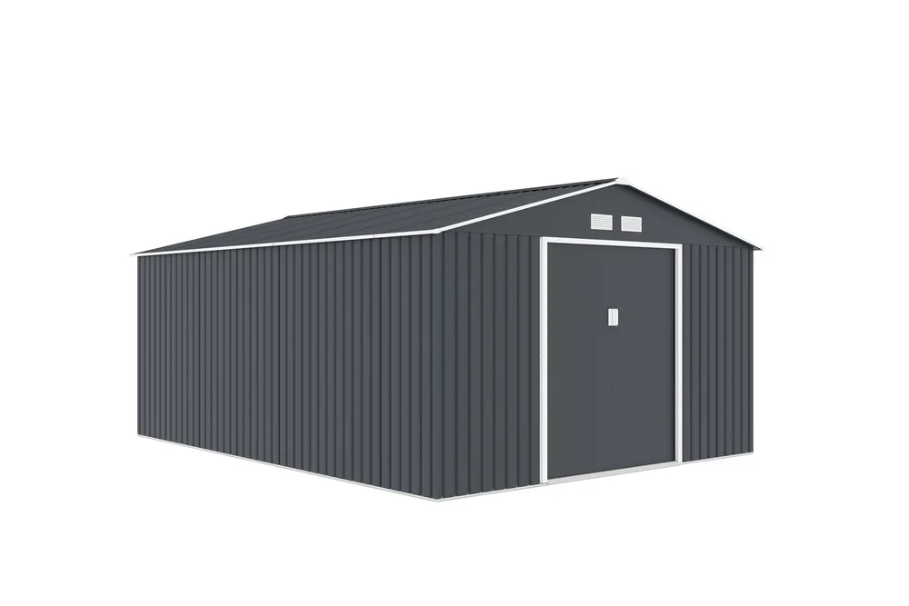 Bod og redskapsbod Jerone 15,3 m² Mørkegrå v:4811252 Bod og redskapsbod Jerone 15,3 m² Mørkegrå v:4811252