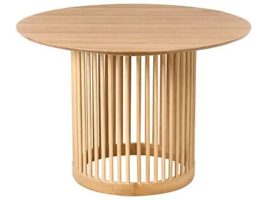 Spisebord BOYLE Lys eik 110 cm 110 cm v:3010674 Spisebord BOYLE Lys eik 110 cm 110 cm v:3010674