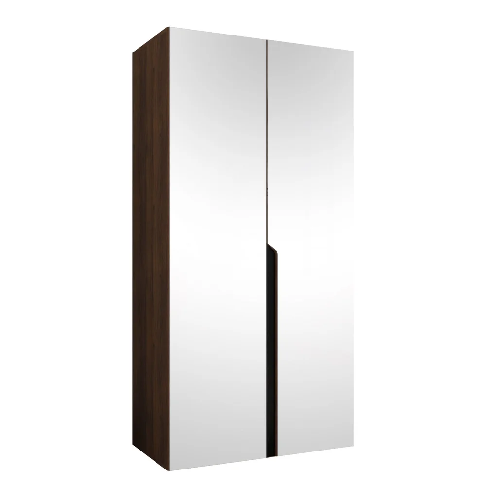 Milias garderobe med speil 100x202 cm v:8501015