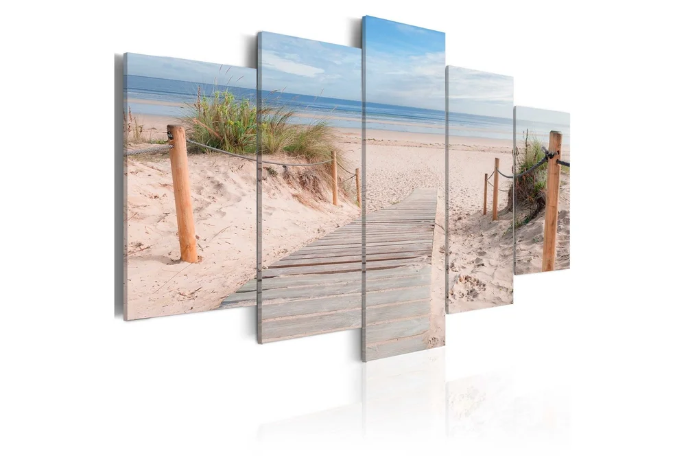 Bilde Morning On The Beach 100x50 v:7099165