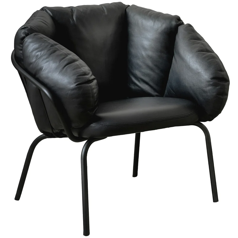Same Easy Lenestol, Sort Skinn / Sort v:7766562