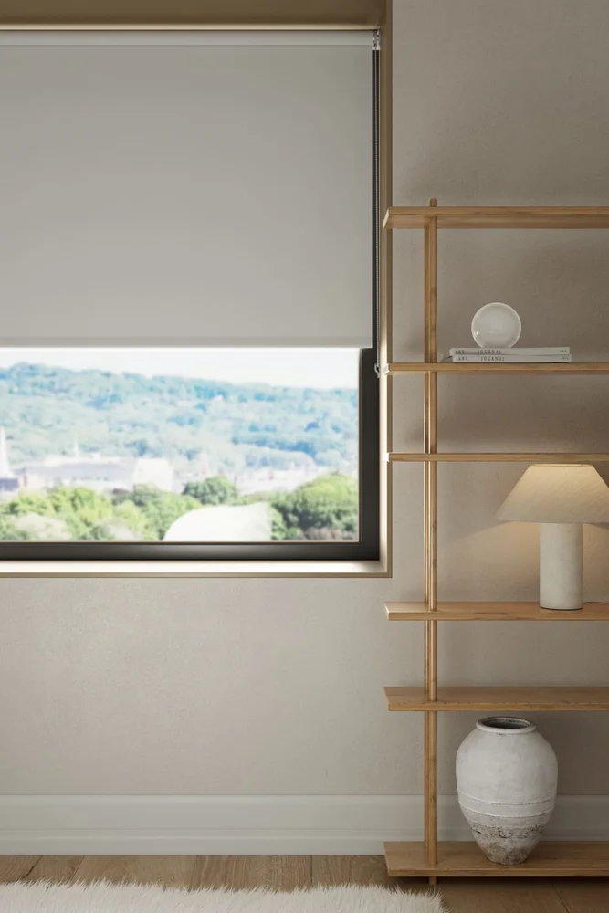 Lystett rullegardin offwhite – 100×185 cm v:117971 Lystett rullegardin offwhite – 100×185 cm v:117971