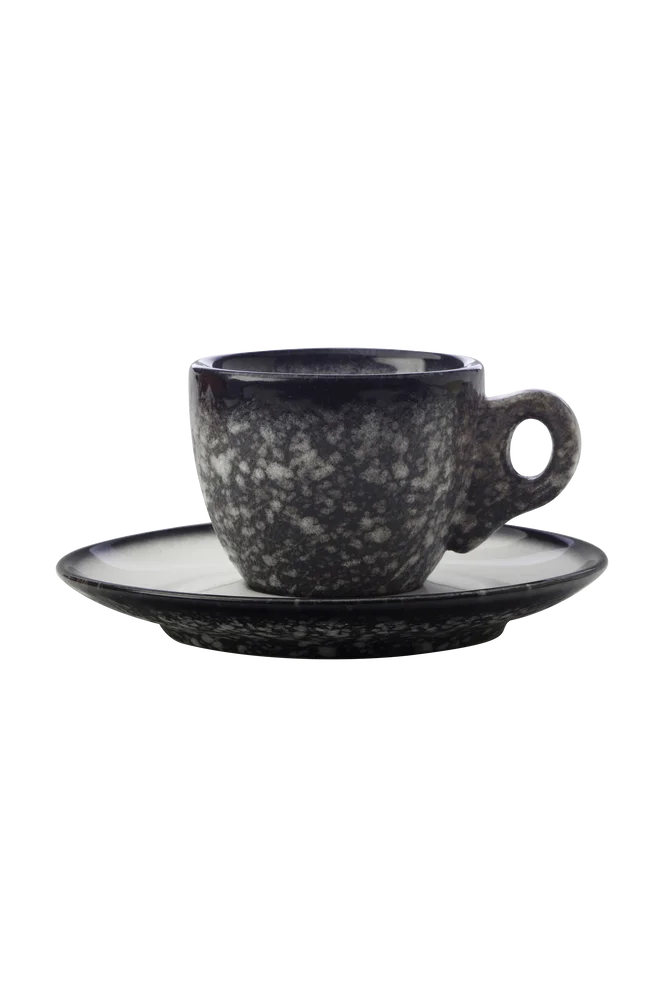 Espressokopp med skål Caviar 80ml – Flerfarget – Kjøkken & husholdning | m v:9491727 Espressokopp med skål Caviar 80ml – Flerfarget – Kjøkken & husholdning | m v:9491727