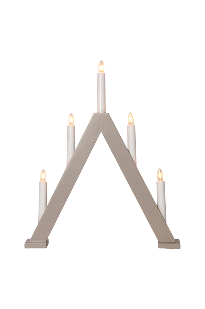 Lysestake Albo liten 41cm – Beige – Belysning | m v:9981546 Lysestake Albo liten 41cm – Beige – Belysning | m v:9981546
