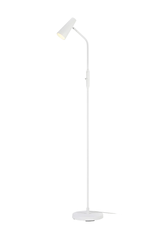 Gulvlampe Crest 1L – Hvit – Belysning | m v:4754654 Gulvlampe Crest 1L – Hvit – Belysning | m v:4754654