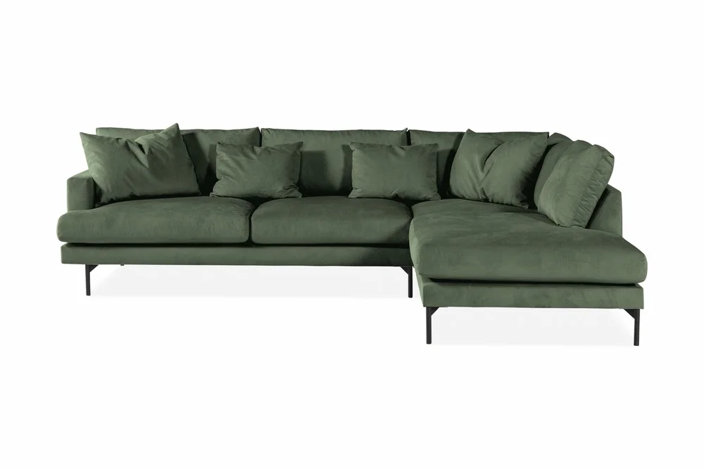 Menard 4-seters Høyrevendt Dyp L-formet Sjeselongsofa i Manchester v:2986905