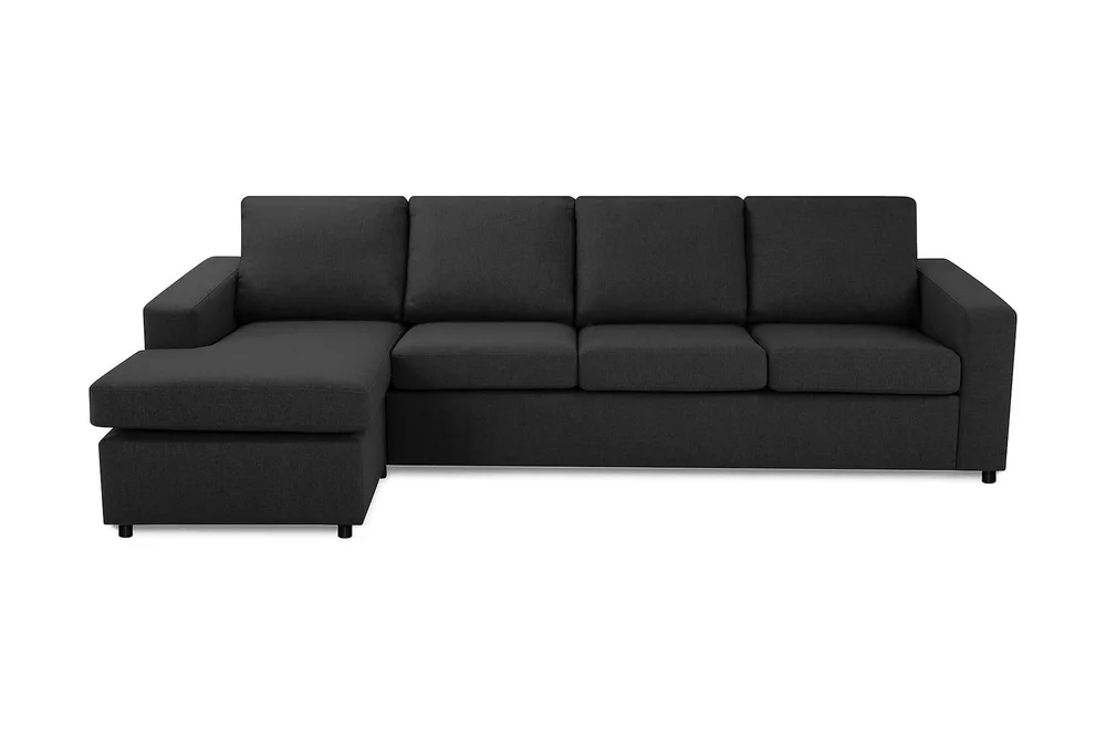 Crazy 4-seters Vendbar L-formet Sjeselongsofa i Stoff v:9766609