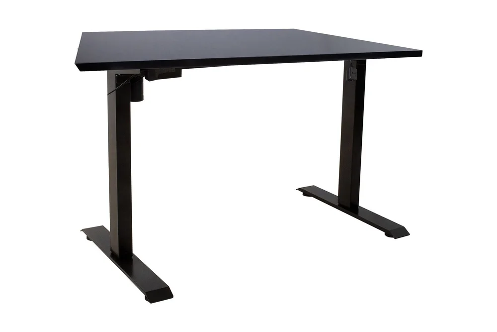 Ergo Skrivebord med en motor 140x80 cm Svart v:8218224