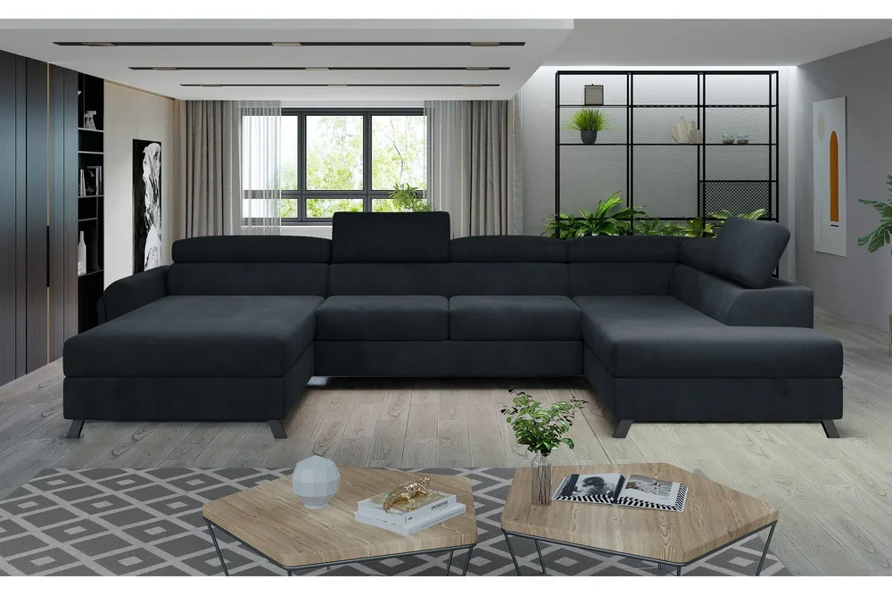 Josette U-sofa med Divan Venstre v:9695173