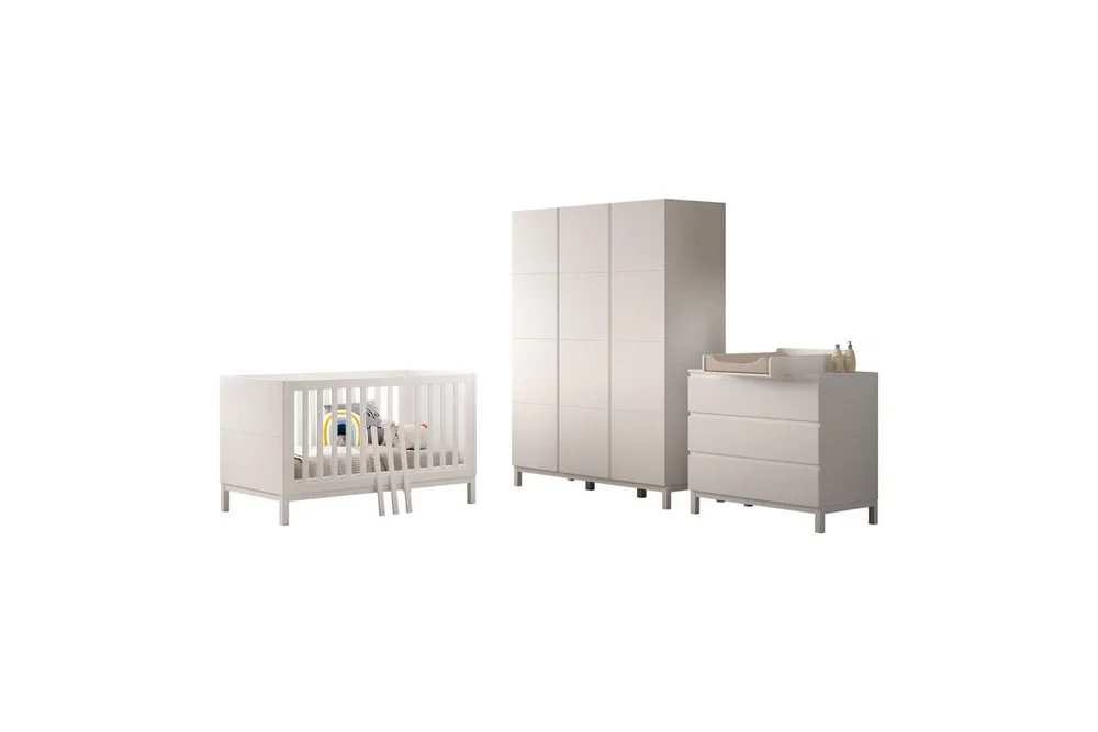 Byrå med skötbord juniorsäng garderob Jaxx Eva Jaxx White v:6485456 Byrå med skötbord juniorsäng garderob Jaxx Eva Jaxx White v:6485456