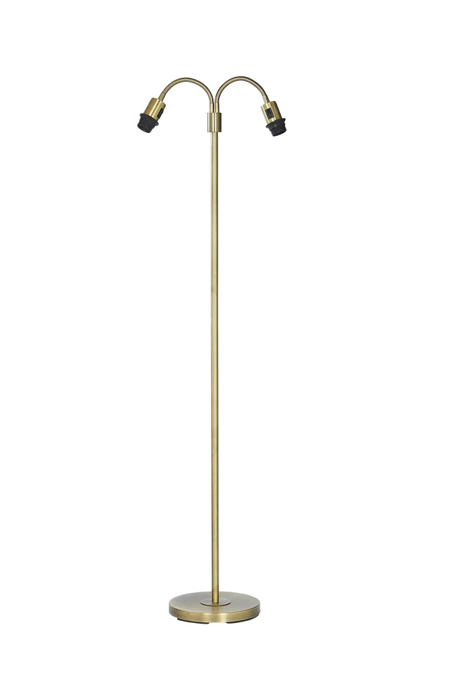 Gulvlampefot Amy Flex2, 150 cm – Messing – Belysning | m v:8632016