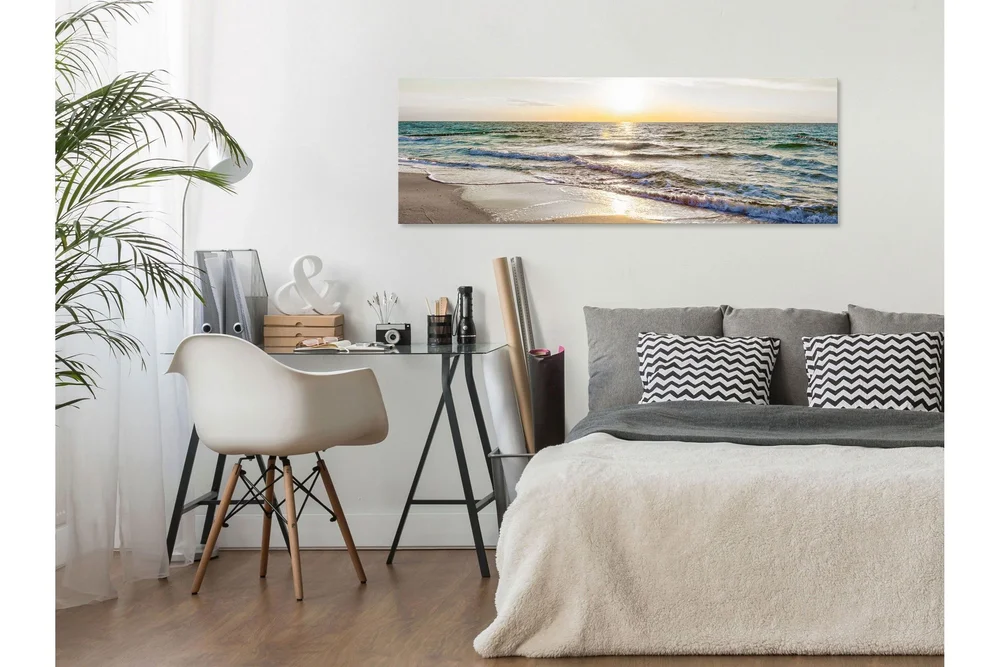 Tavla Calm Waves (1 Part) Narrow Grey 120x40 v:5057167