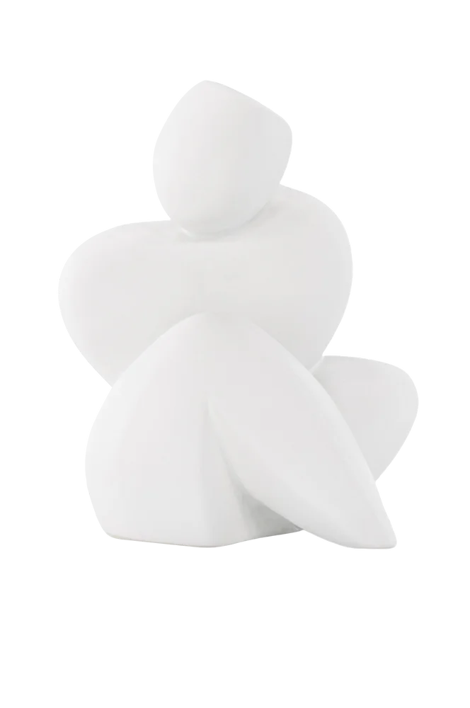 Skulptur Floda – Hvit – Dekor | m v:8163123 Skulptur Floda – Hvit – Dekor | m v:8163123