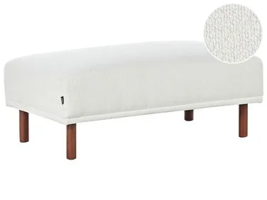 Fotskammel HOLT Bouclé Hvit v:7552532 Fotskammel HOLT Bouclé Hvit v:7552532