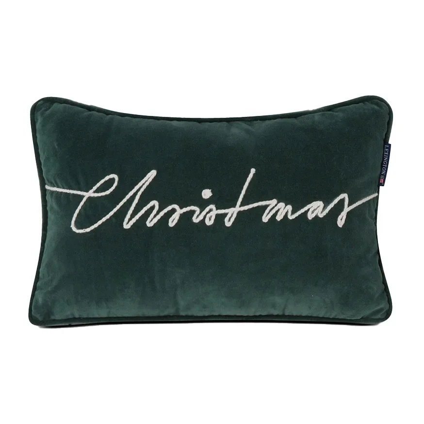 Christmas Cotton Velvet pute 30 x 50 cm v:9211793