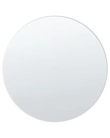 Veggspeil ANNEMASSE 80 cm 80 cm Metall Sølv v:6830720