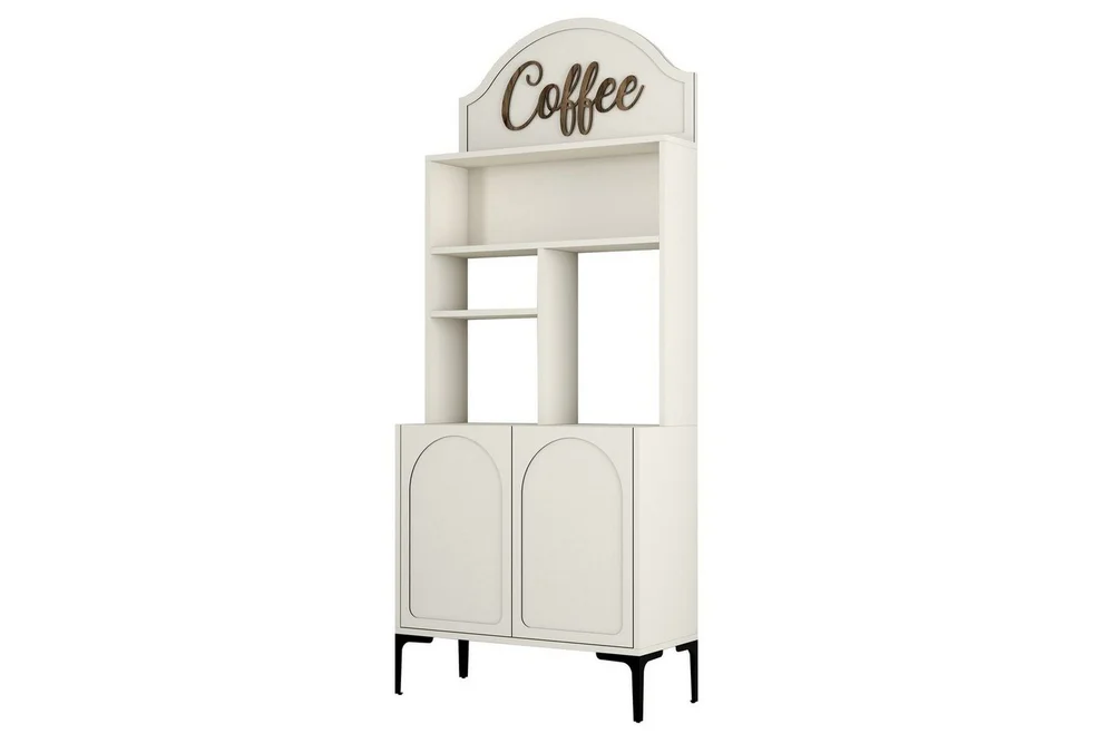 Bar Kaffeskap Hazim To Krem / Svart v:2991063 Bar Kaffeskap Hazim To Krem / Svart v:2991063