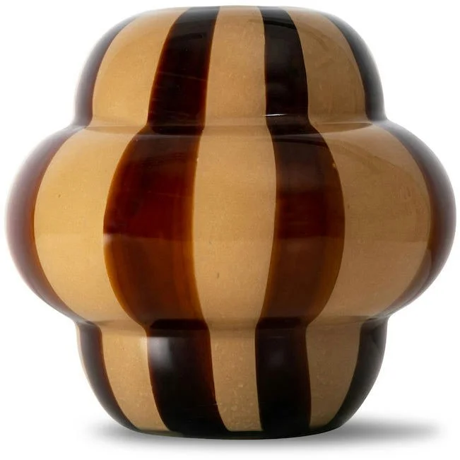Curlie Vase, Beige / Brun v:7861131