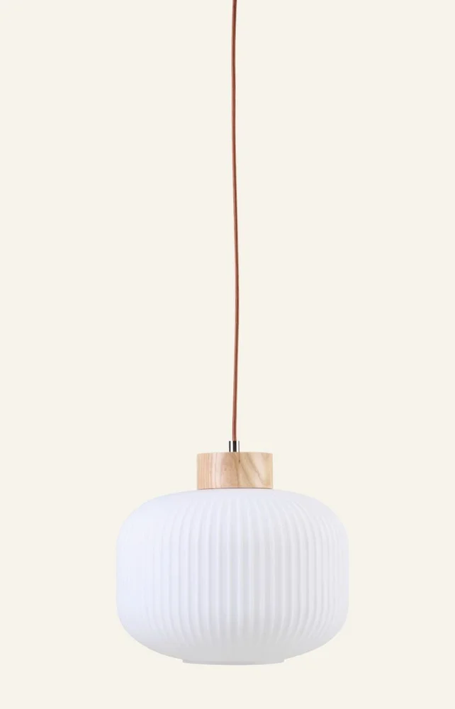 Taklampe natur – 25 cm ø30 v:4585569 Taklampe natur – 25 cm ø30 v:4585569