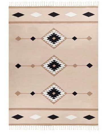 Teppe BERDIK Flerfarget 160 x 230 cm Kelim Bomull v:3898456