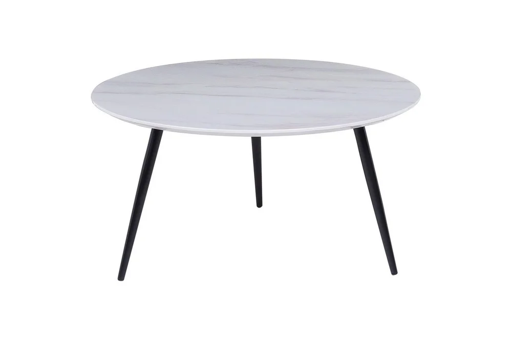 Soffbord Beliani Effie Grå White||Black v:5647283