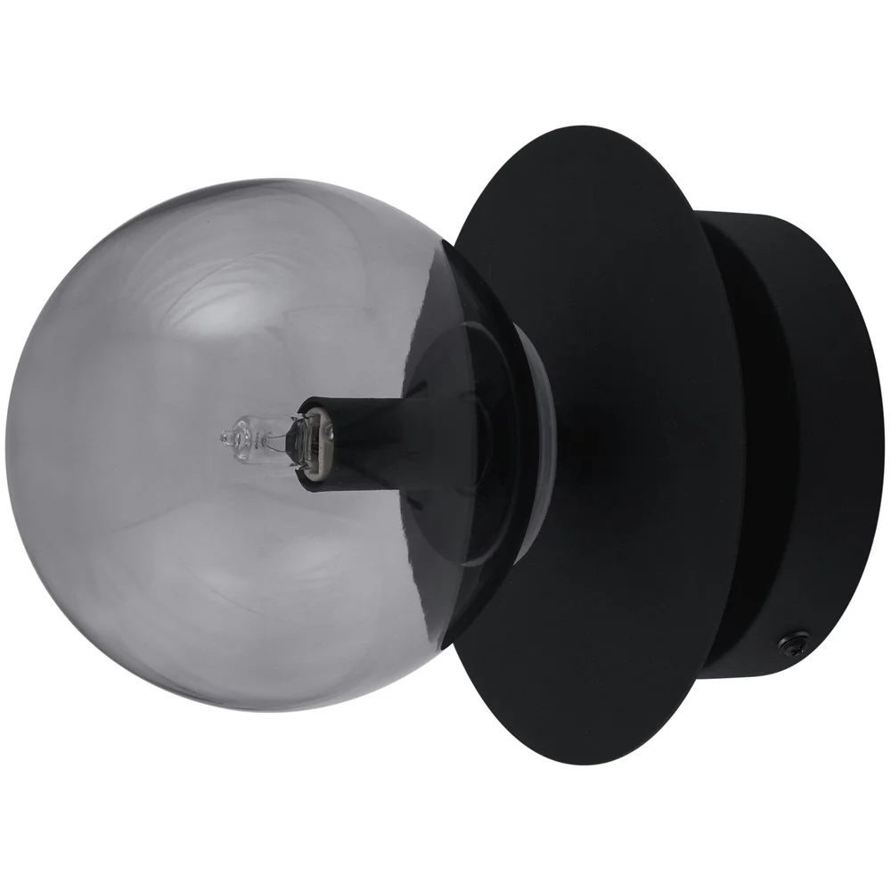 Art Deco Vegg-/Taklampe, Røyk v:1443599