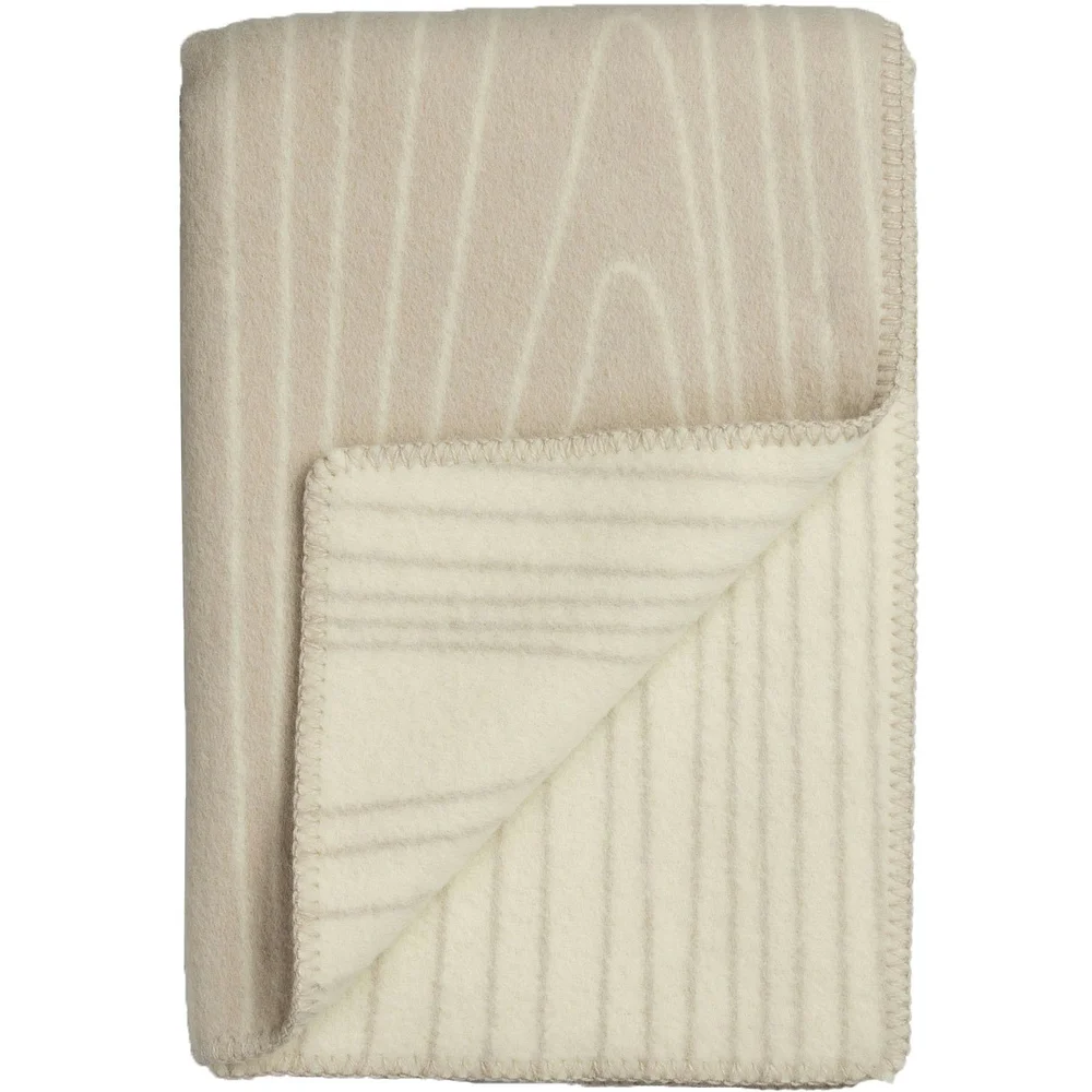 Skog Pledd 135x200 cm, Beige/Natural v:2100013