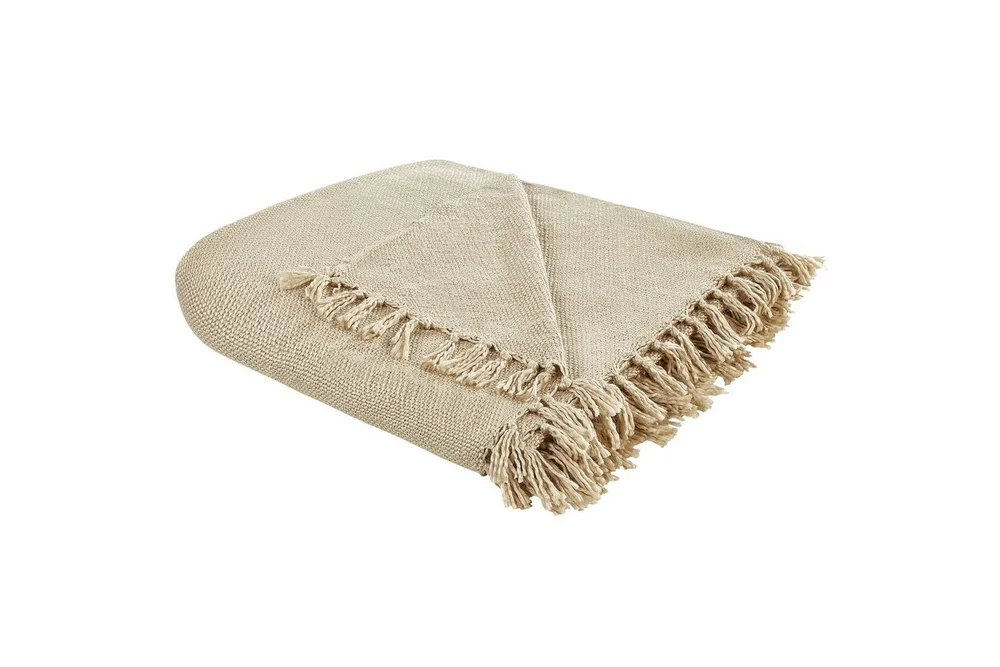 Pledd Chaohani Beige, 150×200 cm v:8287667 Pledd Chaohani Beige, 150×200 cm v:8287667