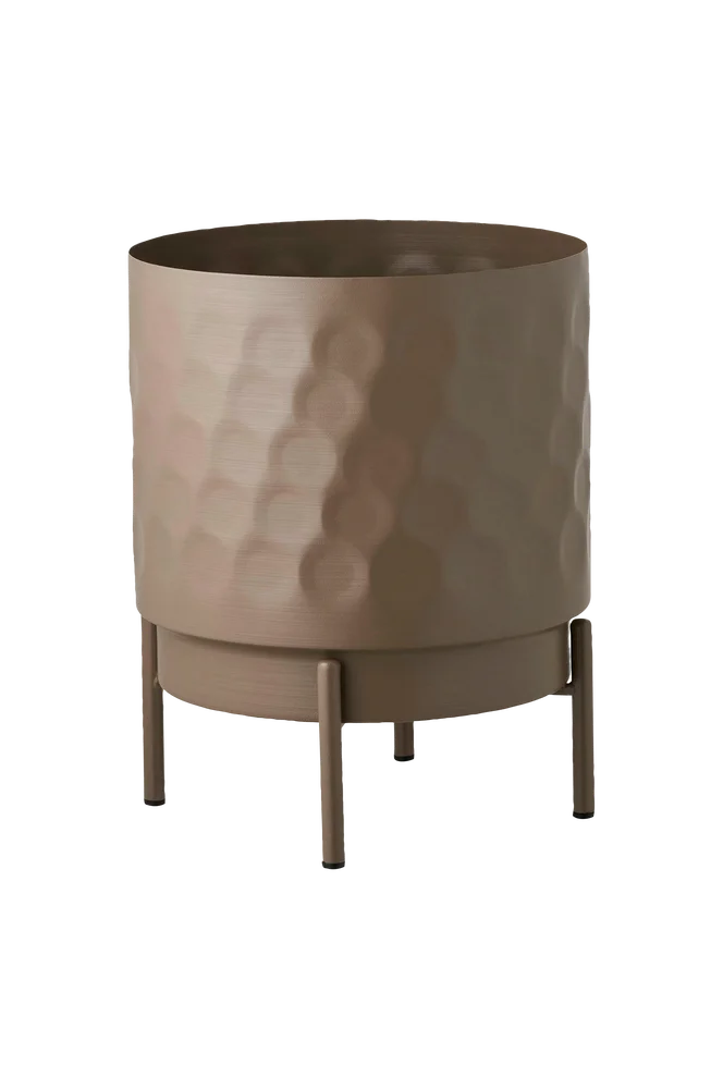 Blomsterpotte, – Brun – Dekor | m v:726972