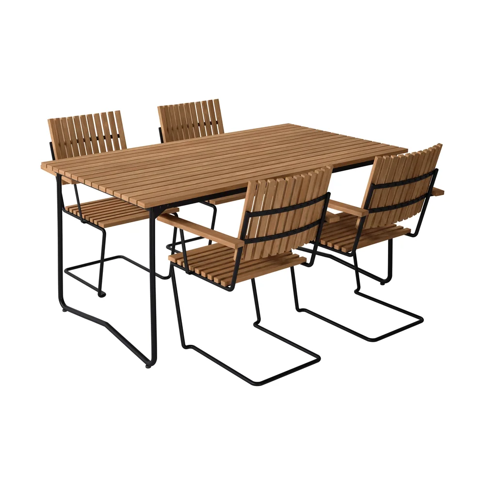 Bovik bord + 4 stoler v:7196462