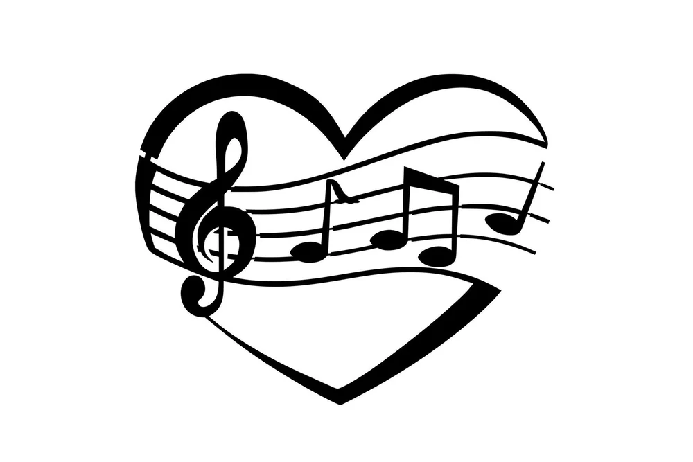 Music Veggdekor v:3820252