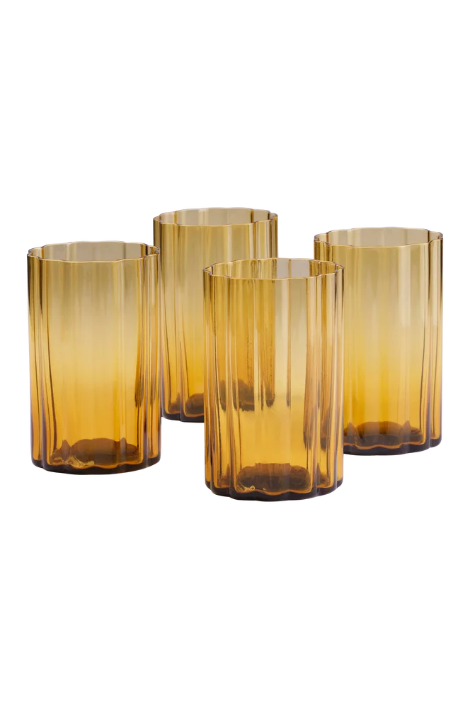 FUMA glass 4-pakning – Brun – Kjøkken & husholdning | m v:2870386 FUMA glass 4-pakning – Brun – Kjøkken & husholdning | m v:2870386