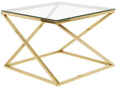 Sofabord BEVERLY Glass Gull v:8619507 Sofabord BEVERLY Glass Gull v:8619507