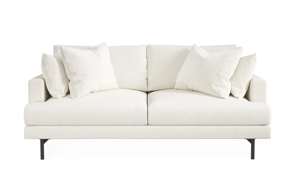 Menard 3-seters Dyp Sofa i Bouclé v:4304974