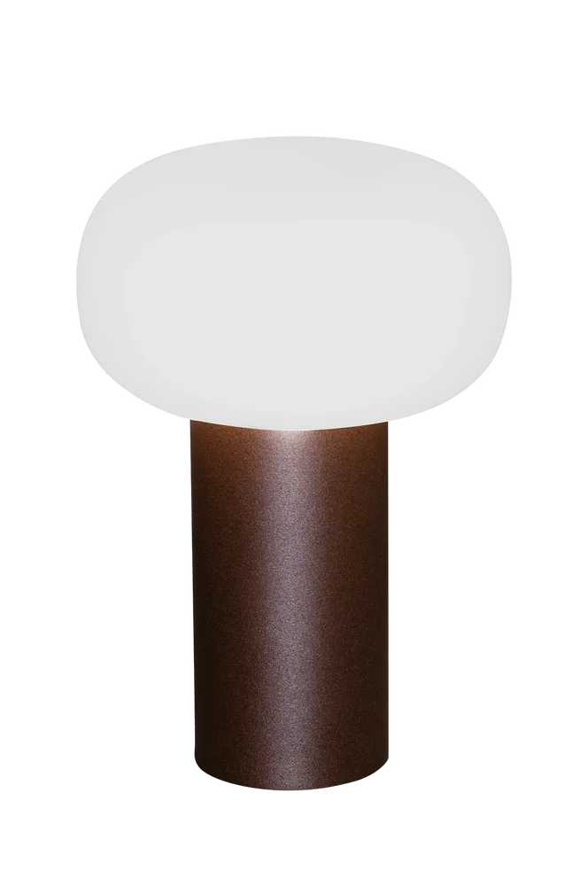 Bordlampe Antibes USB høyde 19 cm – Brun – Belysning | m v:671718 Bordlampe Antibes USB høyde 19 cm – Brun – Belysning | m v:671718