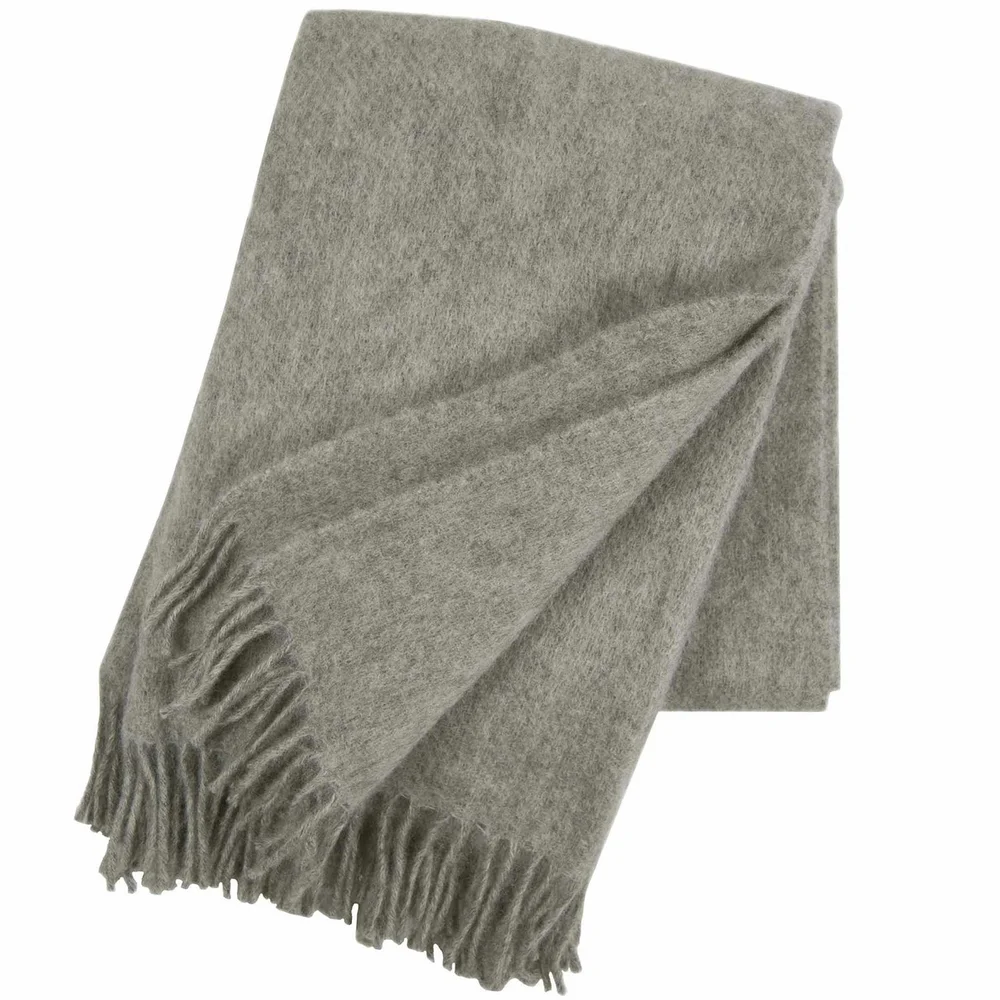 Gotland Pledd 130×200 cm, Natural Grey v:526807