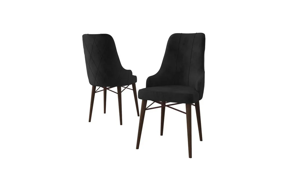 Spisestol Puntoz Svart / Brun v:6210955
