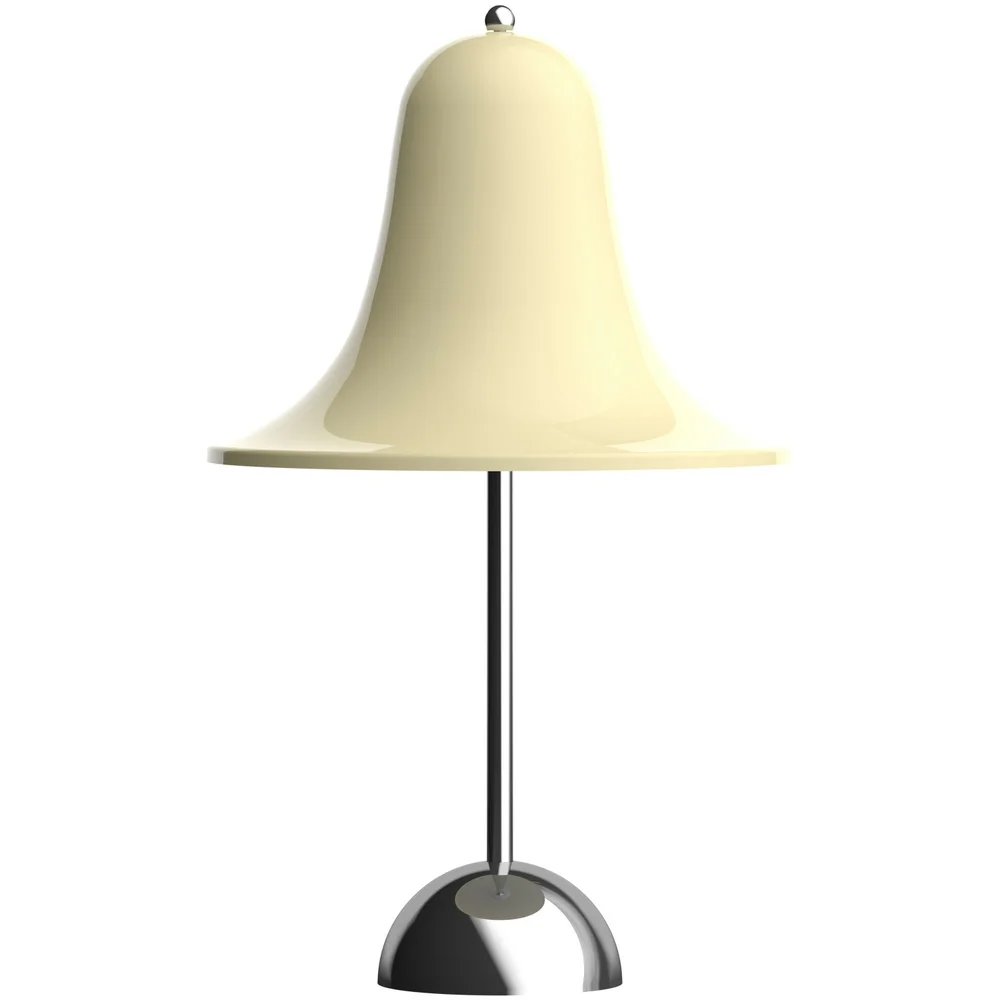 Pantop Bordlampe Bærbar Ø18, Krom / Cream White v:1462215 Pantop Bordlampe Bærbar Ø18, Krom / Cream White v:1462215