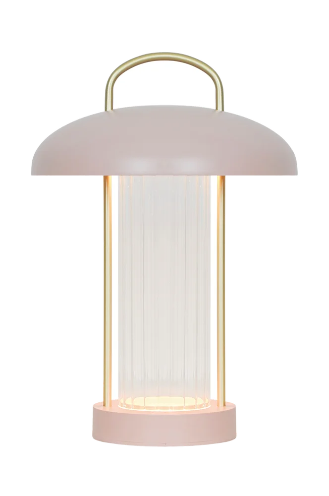 Bordlampe Mirano bærbar – Rosa – Belysning | m v:3030606