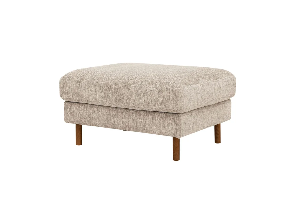 Scandi fotskammel i chenille v:8888909