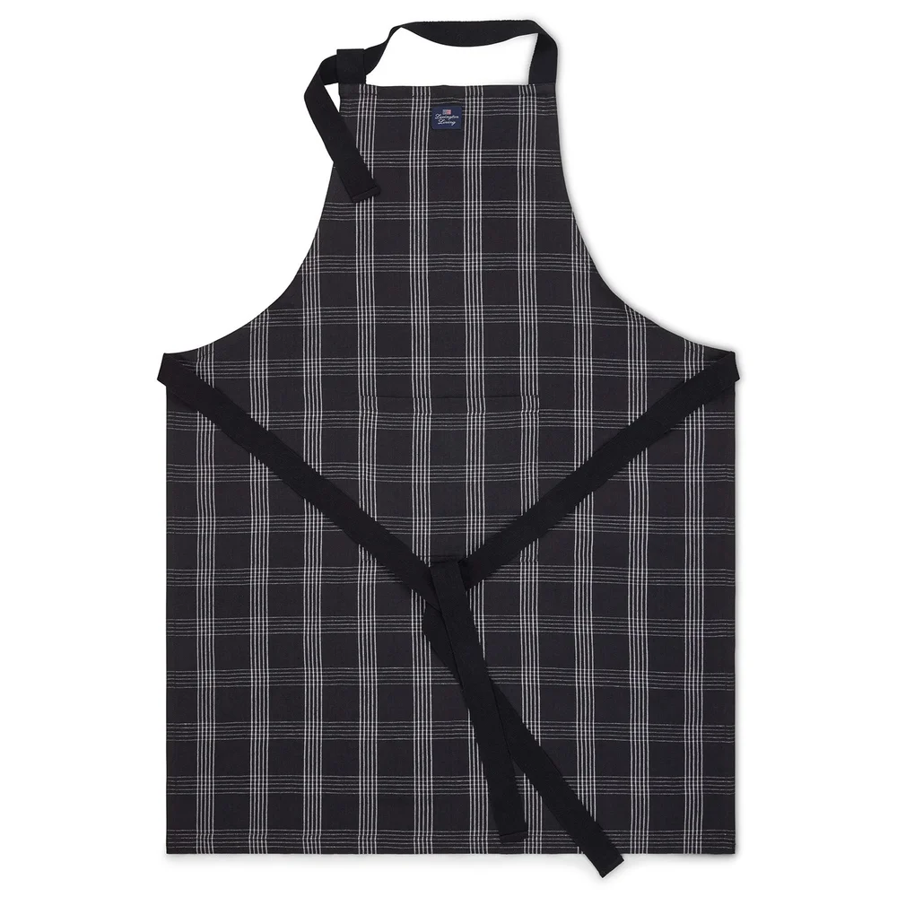 Apron Checked, Black/White v:5528553 Apron Checked, Black/White v:5528553