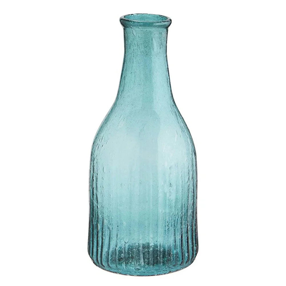 Vase Resirkulert Glass Teal, 7 cm v:9605735