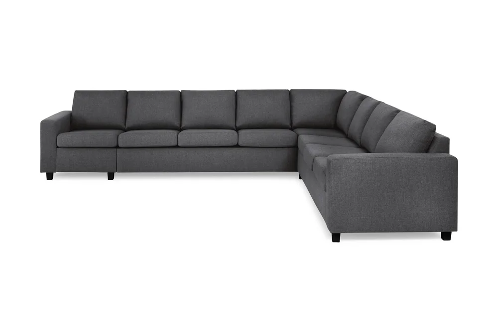 Crazy 7-seters Vendbar L-formet XX-Large Hjørnesofa i Stoff v:9745367 Crazy 7-seters Vendbar L-formet XX-Large Hjørnesofa i Stoff v:9745367