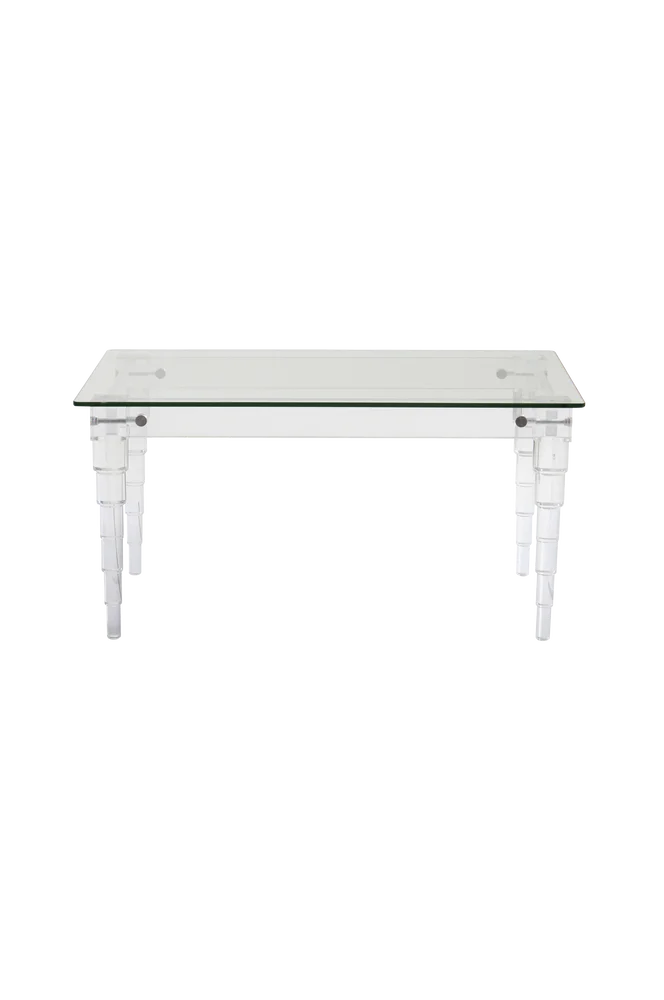 CHARLY sofabord 50x85 cm - Transparent m v:3766201