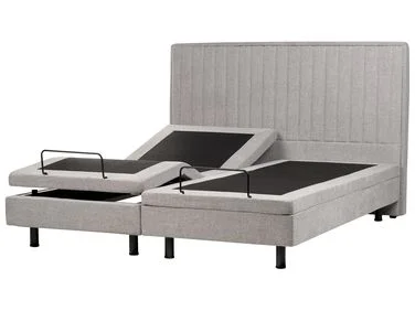 Justerbar seng CASTELLAN 180 x 200 cm Lysegrå v:5443233 Justerbar seng CASTELLAN 180 x 200 cm Lysegrå v:5443233