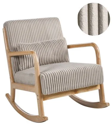 Gyngestol SORSELE Kordfløyel Beige v:9437867 Gyngestol SORSELE Kordfløyel Beige v:9437867